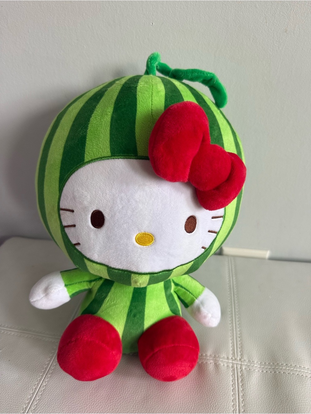 Hello Kitty Plush- Watermelon Fruit Dress- 13inch